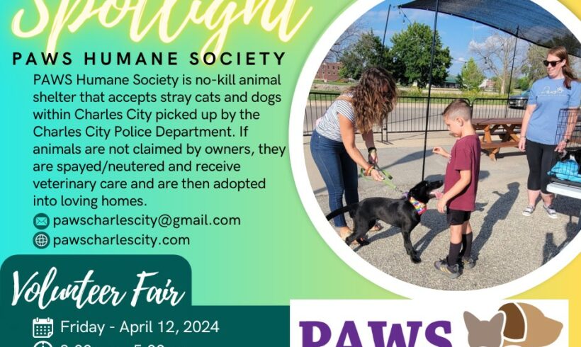 Charles City Area Volunteer Fair – Fri. April 12th